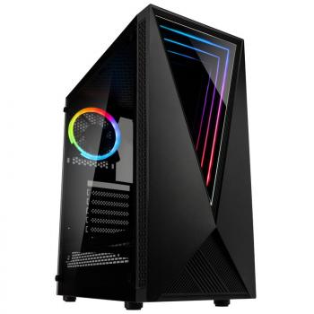 Case Kolink Void RGB TG Midi-Tower Black Window ATX