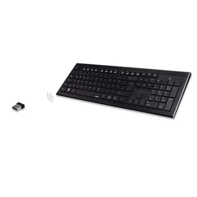 HAMA "Cortino" Wireless keyboard ,USB, 134959 