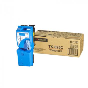 Toner Cartridge KYOCERA TK-825C, KM-C3225/ KM-C4535E/ KM-C3232/ KM-C3232E, Cyan