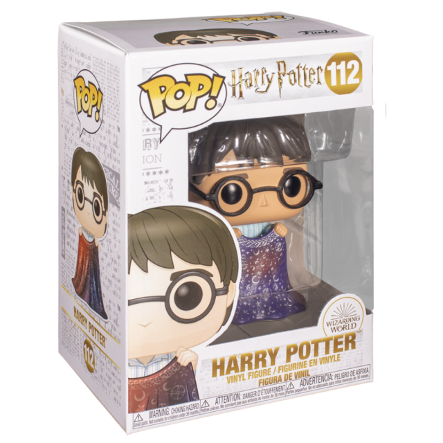Фигурка Funko POP! Harry Potter: Harry Potter with Invisibility Cloak #112 