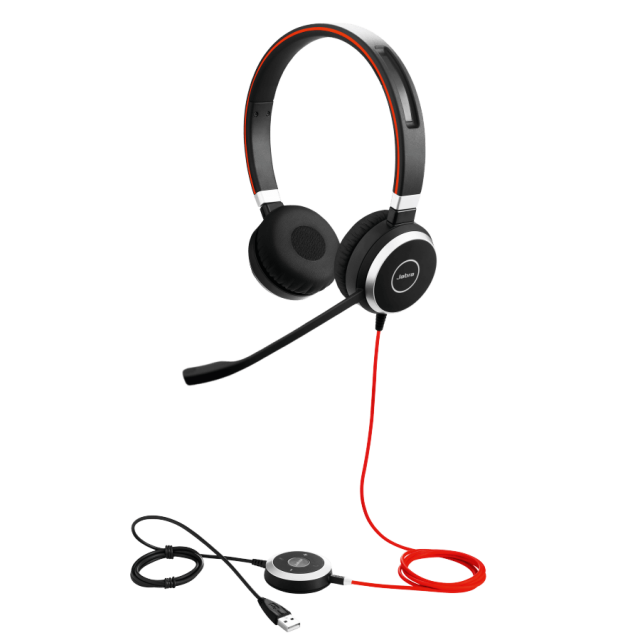 Headphones Jabra Evolve 40 Stereo Microsoft Teams Optimized 