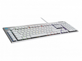 Gaming Mechanical keyboard Logitech G815 White, Lightsync RGB, Tactile Switch