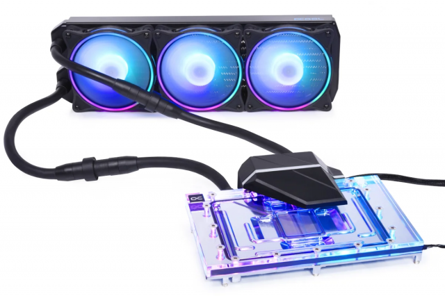 GPU Water Block Alphacool Eiswolf 2 AIO - 360mm RTX 4090 Reference with Backplate 