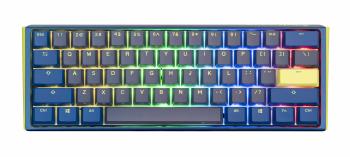 Mechanical Keyboard Ducky One 3 Pure White Mini 60% Hotswap Cherry MX Silver, RGB, PBT Keycaps