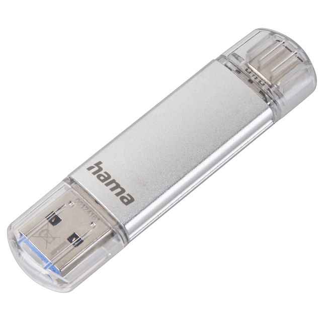 Флаш памет "C-Laeta", USB-C USB 3.1/3.0, 128 GB, HAMA-181073 