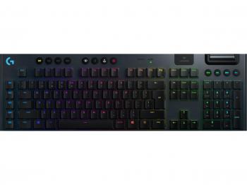 Безжична геймърска механична клавиатура Logitech G915, Lightsync, RGB, Clicky суичове