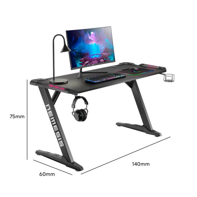 Gaming Desk Nemesis Pro Led 