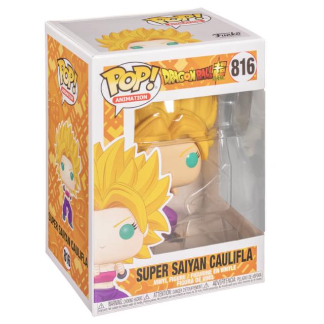 Фигурка Funko POP! Animation: Dragon Ball Super - Super Saiyan Caulifla #816 