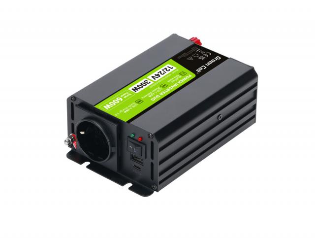 Inverter PRO DUO 12V/24V to /220 V  DC/AC 300/600W  Modified sine wave  