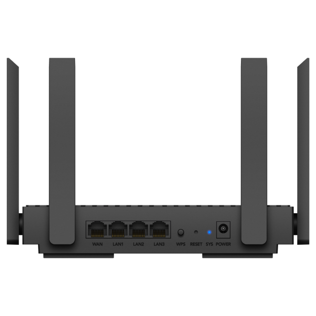 Wireless Router Cudy WR1500, AX1500, Gigabit Wi-Fi 6, 4×10/100/1000 