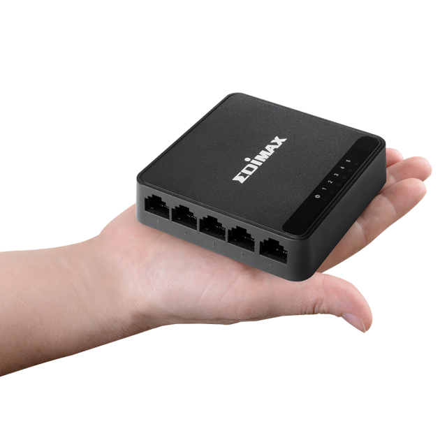 Switch EDIMAX ES-3305P V3, 5 Ports, 10/100 Mbps 