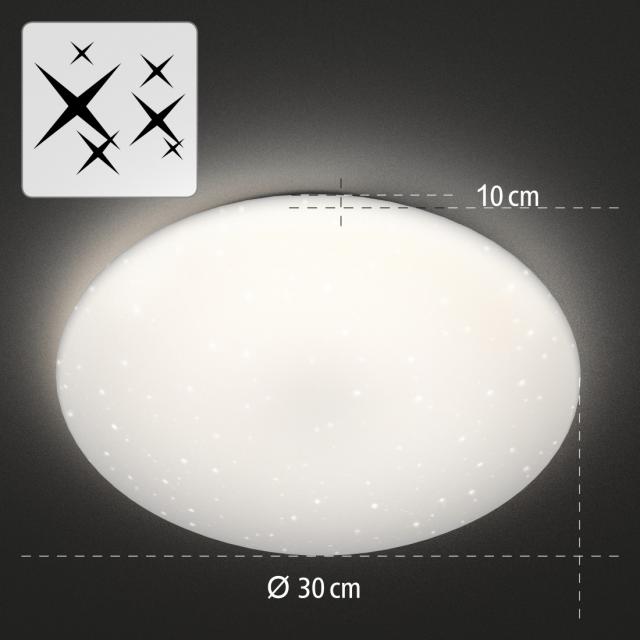 Hama "Glitter" WLAN LED Ceiling Light, Ø 30 cm, 176604 