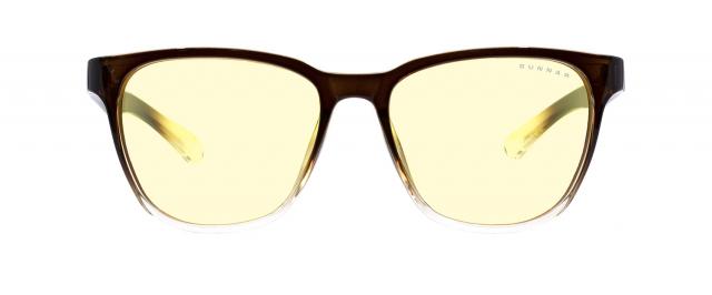 Gaming glasses Gunnar Berkeley Late Fade, Amber, Brown 