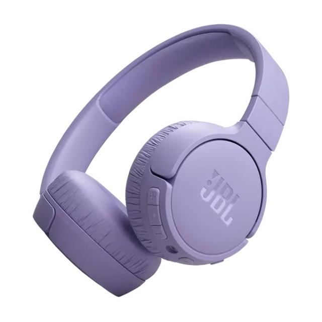 Слушалки on-ear JBL Tune 670NC, Bluetooth 5.3, USB-C, Лилави 