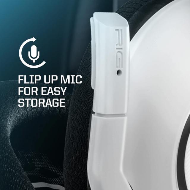 Gaming headset Nacon RIG 300 PRO HS - White 