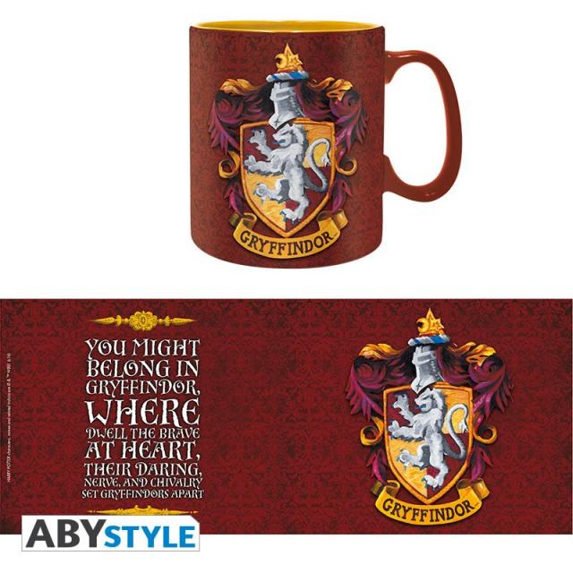 ABYSTYLE HARRY POTTER Mug Gryffindor 