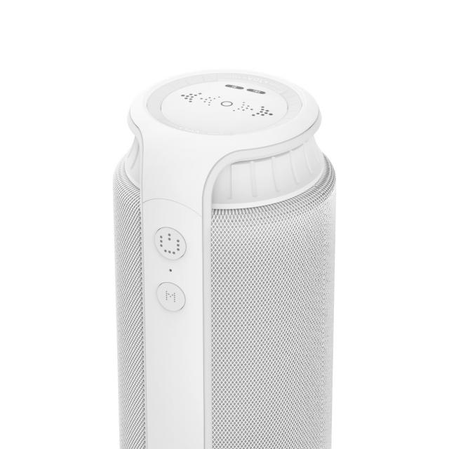 Hama Bluetooth® "Pipe 2.0" Loudspeaker, Waterproof, 24 W, white 