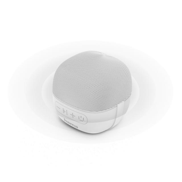 Hama Bluetooth® "Cube 2.0" Loudspeaker, 4 W, white 