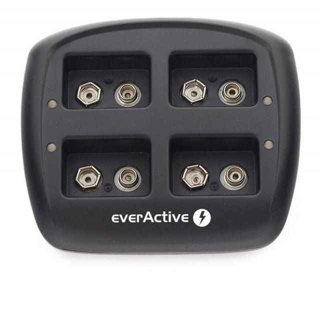 Зарядно устройство EVERACTIVE NC109, за NIMH  батерии, 7.2V/8.4V, R22, 4 гнезда 