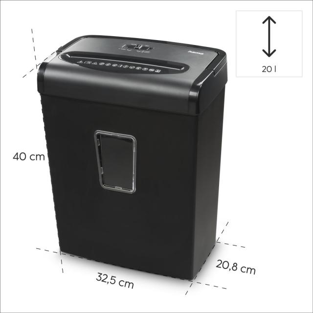 "Premium M8+" Shredder, HAMA-50548 