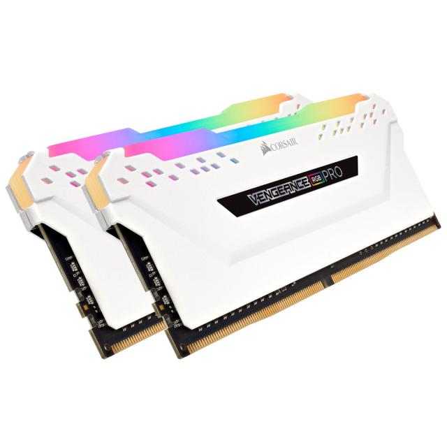 Memory Corsair Vengeance PRO RGB White 16GB(2x8GB) DDR4 3600MHz CMW16GX4M2D3600C18W 