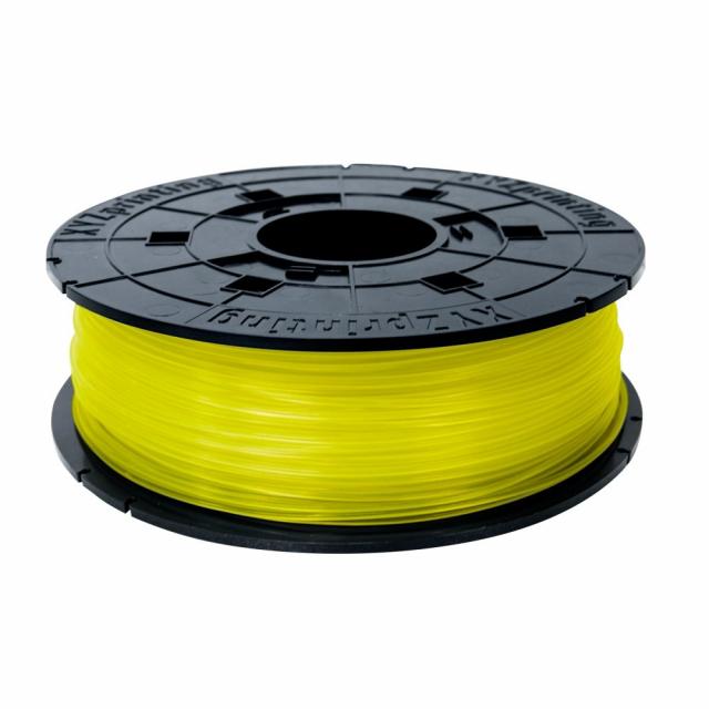 Refill 3D printer XYZprinting RFPLBXEU03B, PLA Filament, 1.75 mm, 600, Clear Yellow 