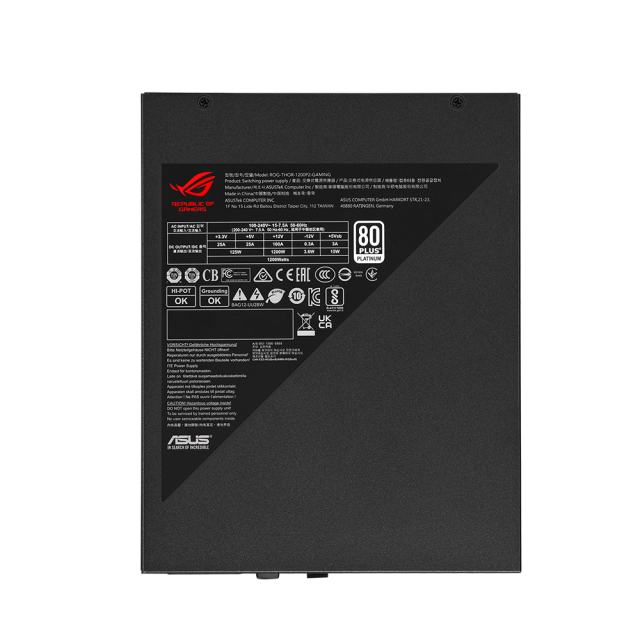 Power Supply ASUS ROG THOR 1200W Platinum II 