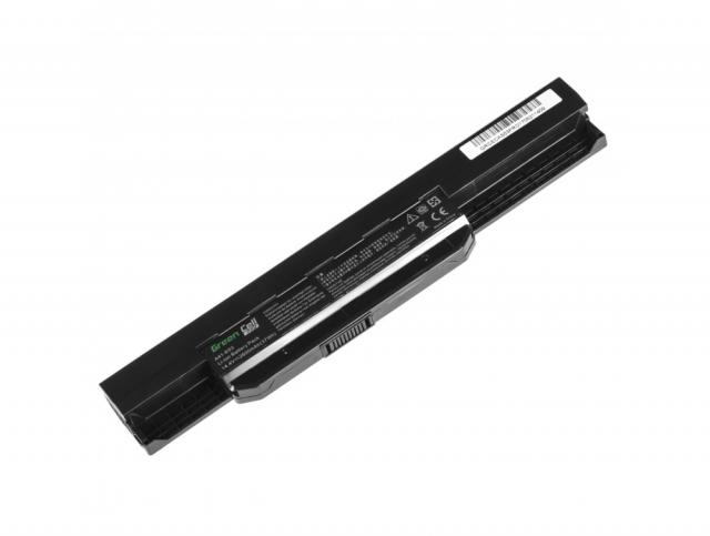 Laptop Battery for  Asus A31-K53 X53S X53T K53E / 14,4V 2600mAh  GREEN CELL 