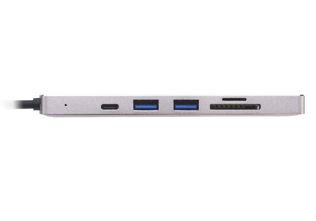 ATEN USB-C Multiport Mini Dock with Power Pass-Through 