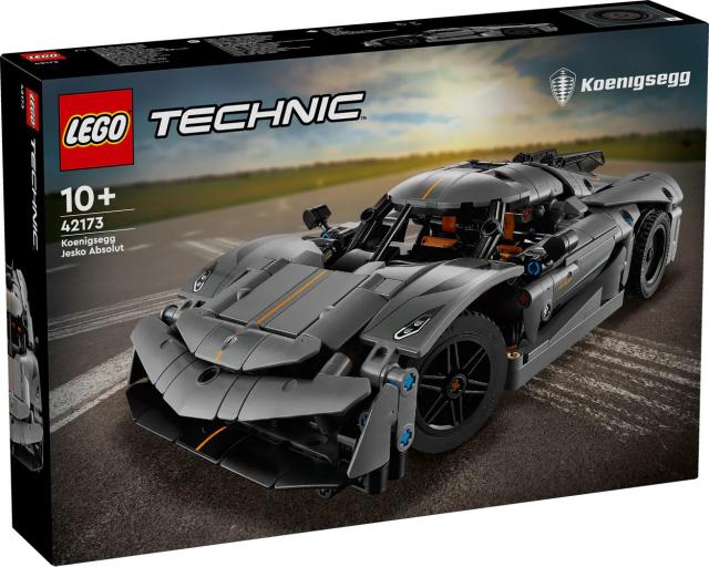 LEGO Technic - Koenigsegg Jesko Absolut Grey Hypercar, 42173 