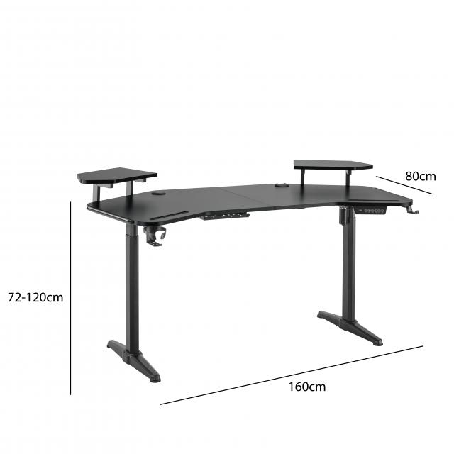 Gaming Desk Nemesis Rise and Play 