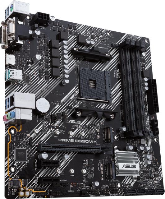 Дънна платка ASUS Prime B550M-K, socket AM4 