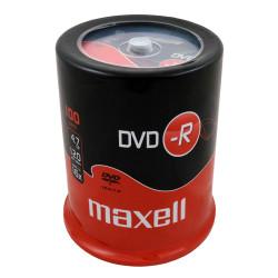 DVD-R MAXELL, 4,7 GB, 16x, 100 бр. CAKE BOX 