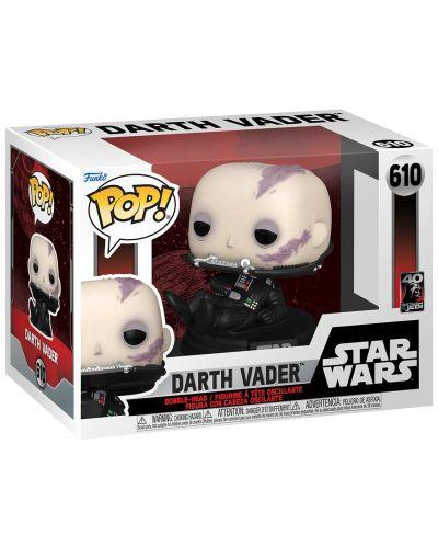 Фигурка Funko Pop! Disney Star Wars: Return of the Jedi 40th - Darth Vader (Unmasked) #610 Bobble-Head 