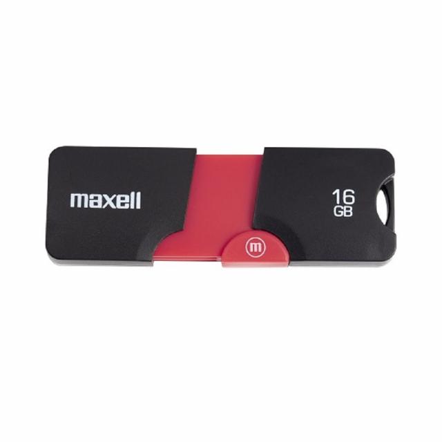 USB памет MAXELL FLIX, USB 2.0, 16GB, Черен 