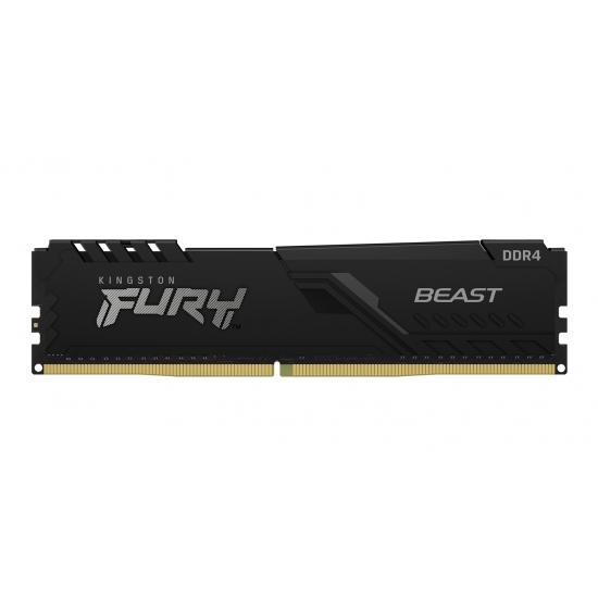 Memory Kingston FURY Beast Black 8GB DDR4 PC4-28800 3600MHz CL17 KF436C17BB/8 