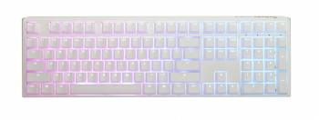 Mechanical Keyboard Ducky One 3 Pure White Full Size Hotswap Cherry MX Black, RGB, PBT Keycaps