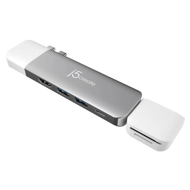 Модулна докинг станция j5create JCD387, 2 модула, USB-C 