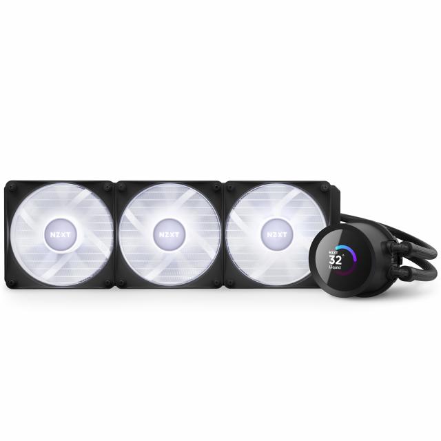 AIO Liquid Cooler NZXT Kraken 360 RGB Black, LCD Display 