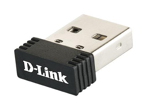 Wireless Adapter D-Link DWA-121, Wireless N 150 Micro USB Adapter, WiFi, USB 2.0, DWA-121  