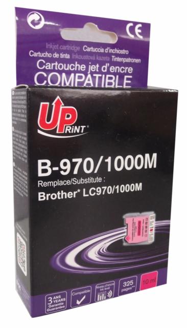 Ink cartridge UPRINT LC970 BROTHER, Magenta 