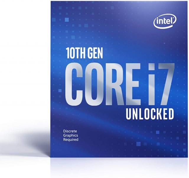 CPU Intel Comet Lake-S Core I7-10700KF, 8 cores, 3.8Ghz, 16MB, 125W, LGA1200, BOX 