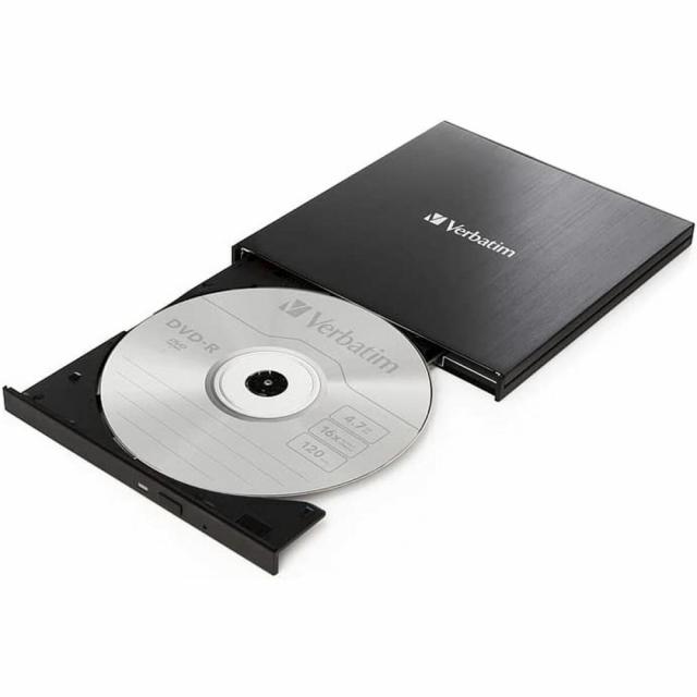 VERBATIM External Slimline CD/ DVD Writer 