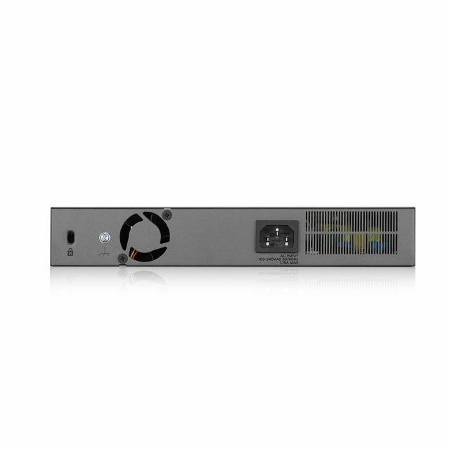 Switch 8-port ZyXEL GS1350-12HP, 12-ports, Gigabit, Управляем, PoE 130W 