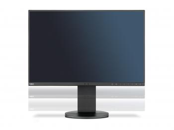 Монитор NEC MultiSync EA241WU, IPS, 24" inch, Wide, 1920x1200, DVI-I, DisplayPort, HDMI, VGA, Черен