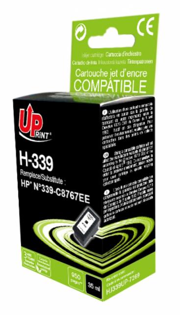 Ink cartridge UPRINT C8767 HP, Black 