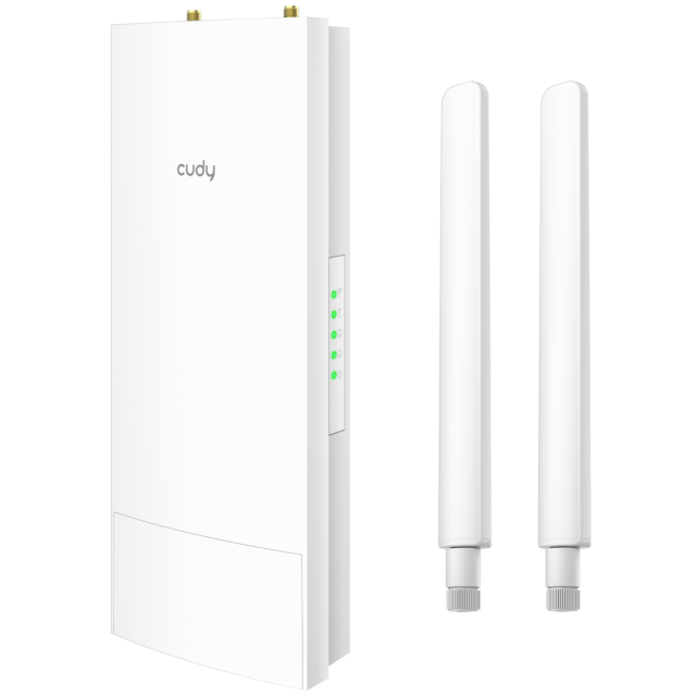 Access Point Cudy AP1300-Outdoor, AC1200, 2.4/5 GHz, 300 - 867 Mbps, 1×Gigabit WAN/LAN, PoE 