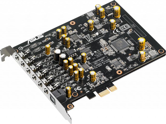 Sound card ASUS  Xonar AE 7.1 PCIe Gaming audio 