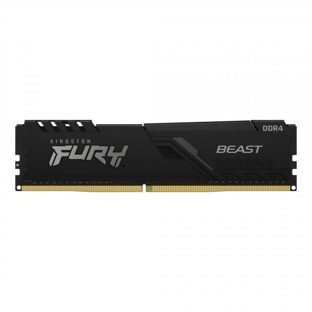 Memory Kingston FURY Beast Black 32GB(2x16GB) DDR4 2666MHz KF426C16BB1K2/32 
