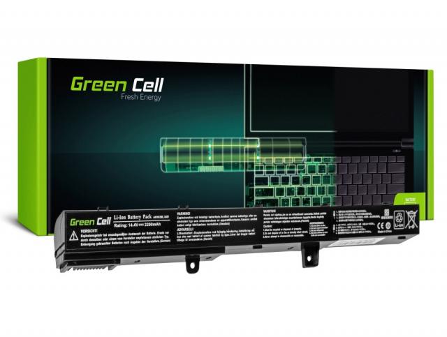 Батерия  за лаптоп GREEN CELL, R508 R556LD R509 X551 X551C X551M X551CA X551MA X551MAV A31N1319, 14.8V, 2200mAh 